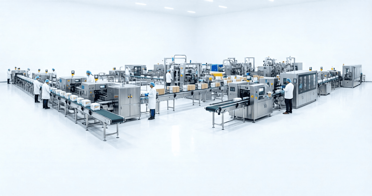 Certified technician repairing CNC machine on factory floor in India